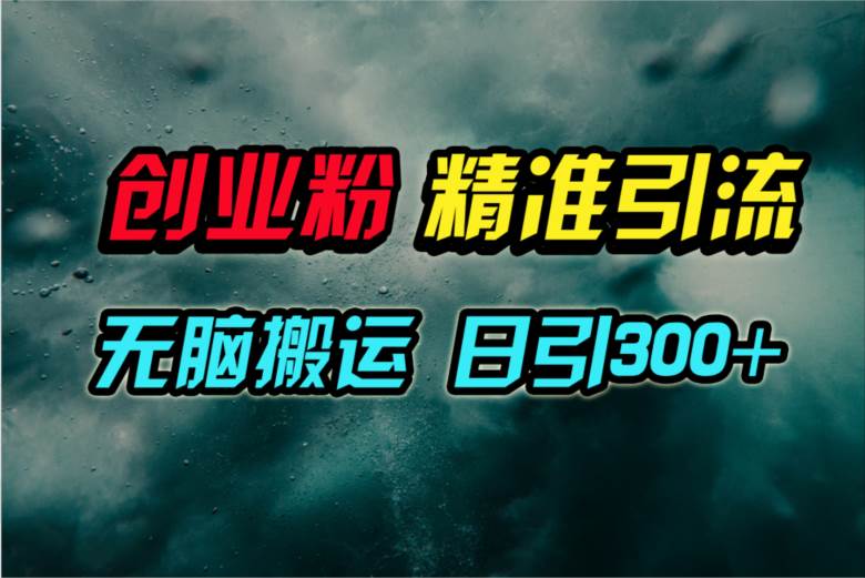 视频号纯搬运日引300+创业粉教程！-梦帆创业网
