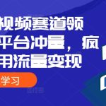 抖音短视频赛道领域，多平台冲量，疯狂涨粉用流量变现-梦帆创业网