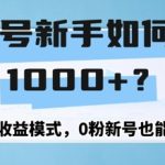 懒人领域·今日头条项目玩法,头条中视频项目,单号收益在50—500可批量-梦帆创业网