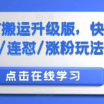 快手MT搬运升级版，快手视频带货/连怼/涨粉玩法拆解-梦帆创业网