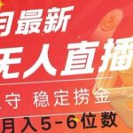 10月最新淘宝无人直播常货,无需值守 稳定捞金-梦帆创业网