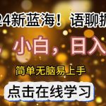 2024语聊自刷掘金新蓝海日入3张-梦帆创业网