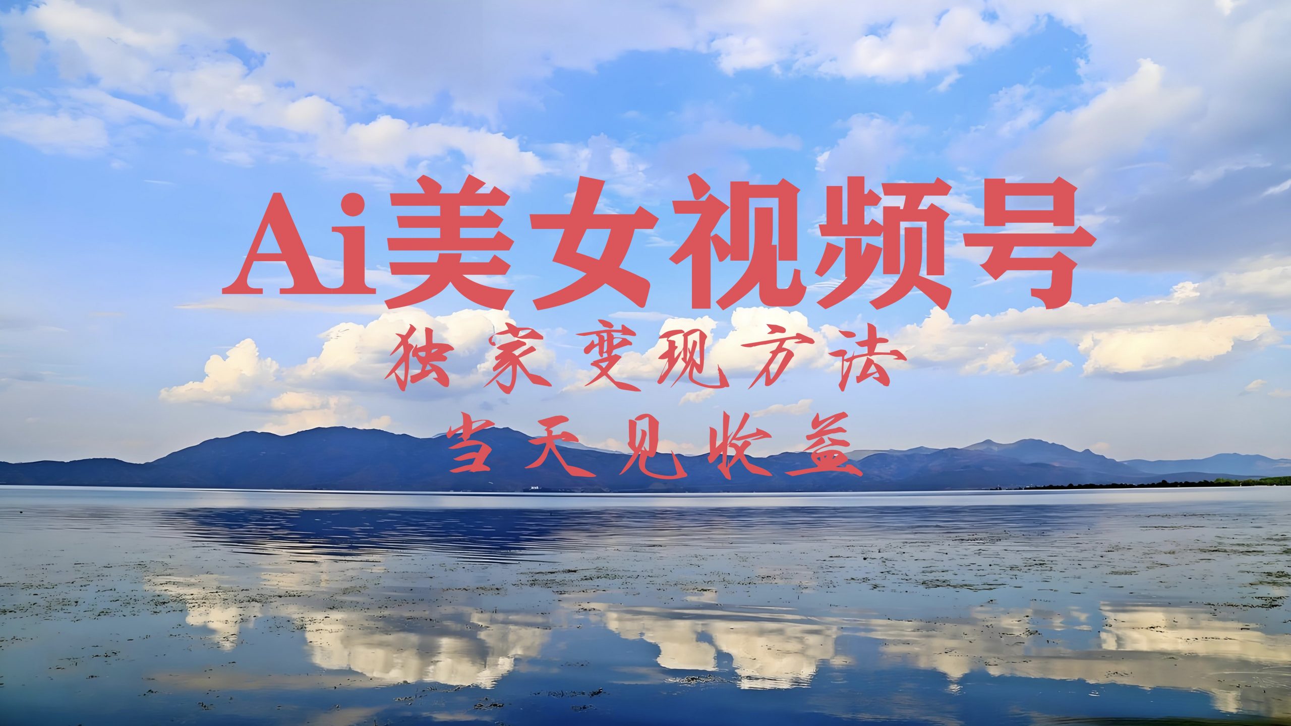 2024最新视频号AI美女跳舞视频玩法，当天见收益-梦帆创业网