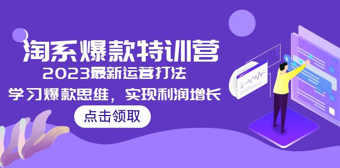 2023淘系爆款特训营，2023最新运营打法，学习爆款思维，实现利润增长-梦帆创业网