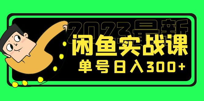 花599买的闲鱼项目：2023最新闲鱼实战课，单号日入300+（7节课）-梦帆创业网