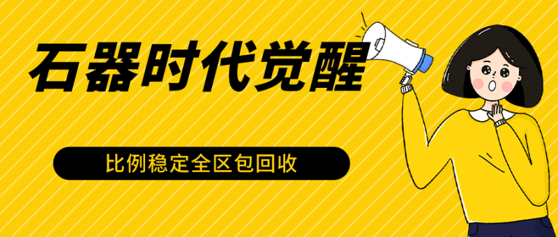 石器时代觉醒全自动游戏搬砖项目，2024年最稳挂机项目0封号一台电脑10-20开利润500+-梦帆创业网