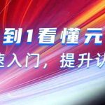 从0到1看懂元宇宙，快速入门，提升认知（15节视频课）-梦帆创业网