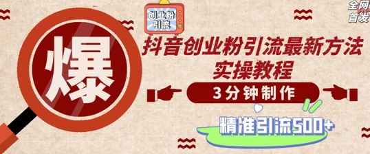 轻松制作创业类视频，一天被动加精准创业粉500+【揭秘】-梦帆创业网