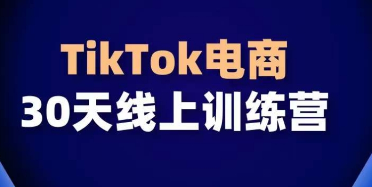 TikTok电商带货30天线上课，不可错过的全球流量洼地！-梦帆创业网