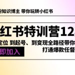 （10666期）小红书特训营12期：从定位 到起号、到变现全路径带你快速打通爆款任督二脉-梦帆创业网