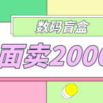 外面卖188抖音最火数码盲盒项目，自己搭建自己玩【全套源码+详细教程】-梦帆创业网