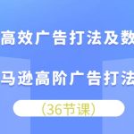 （10649期）亚马逊高效广告打法及数据优化，亚马逊高阶广告打法课-梦帆创业网