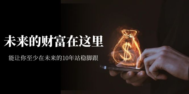 某收费文章《未来的财富在这里》能让你至少在未来的10年站稳脚跟-梦帆创业网
