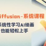 stable diffusion-系统课程：0基础系统性学习AI绘画，小白也能轻松上手-梦帆创业网