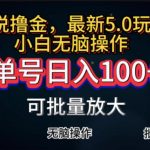 全自动小说撸金，单号日入100+小白轻松上手，无脑操作-梦帆创业网