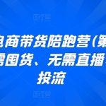 小红书电商带货陪跑营(第十一期),无需囤货、无需直播、无需投流-梦帆创业网