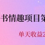 最近爆火小红书情趣项目第二版，每天2000+-梦帆创业网