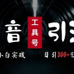 2024最新抖音工具号引流玩法，高效日引300+创业粉，当天变现5k，小白也可成为实战高手-梦帆创业网