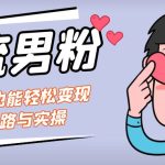 引流男粉+小白也能暴力变现的思路与实操-梦帆创业网
