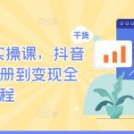 TikTok运营实操课，抖音海外版从注册到变现全流程-梦帆创业网