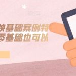 手机版剪映基础案例特效课程，零基础也可以轻松完成-梦帆创业网