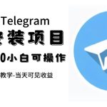 帮别人安装“纸飞机“，一单赚10—30元不等：附：免费节点-梦帆创业网