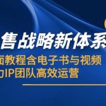 2024发售战略新体系，全面教程含电子书与视频，助力IP团队高效运营-梦帆创业网