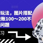 小说推文最新玩法，图片搭配文案，一天进账100～200不成问题-梦帆创业网