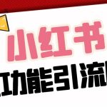 【引流必备】最新小红书全功能引流脚本，解放双手自动引流【脚本+教程】-梦帆创业网