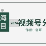 （9676期）【蓝海项目】2024年视频号分成计划，快速开分成，日爆单8000+，附玩法教程-梦帆创业网