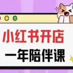 三九小红书开店一年陪伴课(更新)，从0到1玩赚小红书开店-梦帆创业网