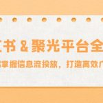 小红薯聚光平台全攻略：零基础掌握信息流投放，打造高效广告策略-梦帆创业网