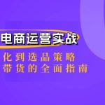 小红书&电商运营实战：从账号优化到选品策略，再到直播带货的全面指南-梦帆创业网