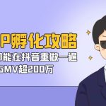 老板IP-孵化攻略，所有商业都能在抖音重做一遍，单月GMV超200万-梦帆创业网