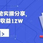 小说推文大佬实操分享，悟空网文收益12W-梦帆创业网