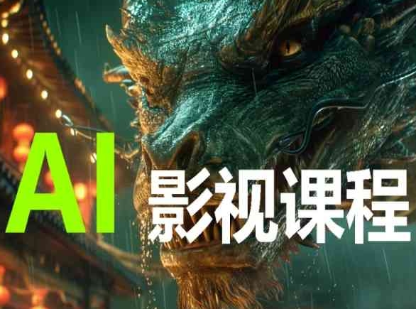 AI电影创作，AI影视创作全套完整课程-梦帆创业网