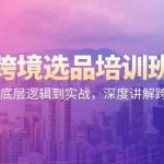 （9143期）跨境选品培训班：从选品到底层逻辑到实战，深度讲解跨境选品-梦帆创业网