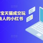 小红书引流淘宝天猫成交玩法2024,电商人的小红书落地玩法-梦帆创业网