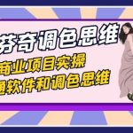 达芬奇-调色思维，商业项目实操，打通软件和调色思维（37节课）-梦帆创业网