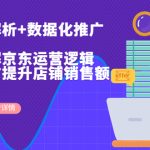 京东运营解析与数据化推广系列课，全维度讲解京东运营逻辑+数据化推广提…-梦帆创业网