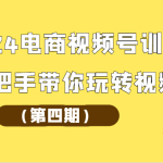 2024电商视频号训练营（第四期）手把手带你玩转视频号-梦帆创业网