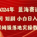 2024年视频号短剧新玩法小白日入1000+保姆级落地实操教程-梦帆创业网