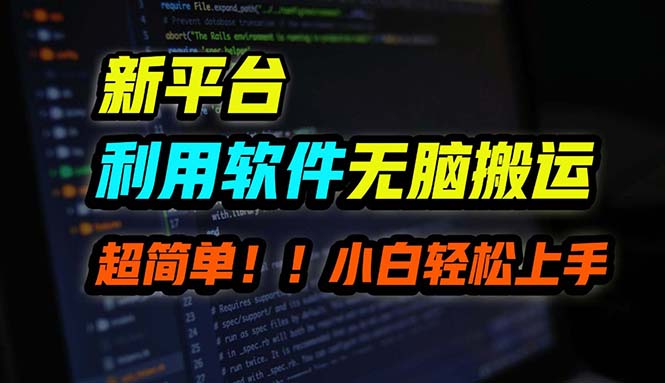 B站平台用软件无脑搬运，月赚10000+，小白也能轻松上手-梦帆创业网