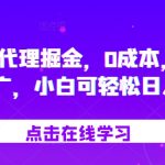 流量卡代理掘金，0成本，多途径推广，小白可轻松日入1k-梦帆创业网