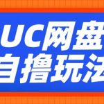 UC网盘自撸拉新玩法，利用云机无脑撸收益，2个小时到手3张【揭秘】-梦帆创业网