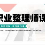职业整理师培训(新版)，实战操作课-梦帆创业网