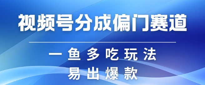 视频号创作者分成计划偏门类目，容易爆流，实拍内容简单易做【揭秘】-梦帆创业网