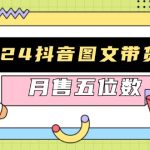 （13299期）2024抖音图文带货搞米：快速起号与破播放方法，助力销量飙升，月售五位数-梦帆创业网