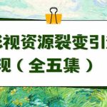 （9252期）利用最新的影视资源裂变引流变现自动引流自动成交（全五集）-梦帆创业网
