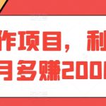AI写作项目，利用ai每月多赚2000+-梦帆创业网